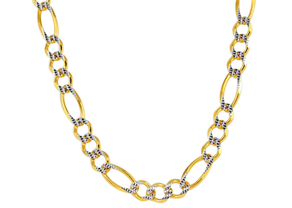 10 mm Mens Figaro Chain